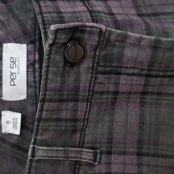 Per Se by Carlisle Plaid Pants - Picture 3 of 9